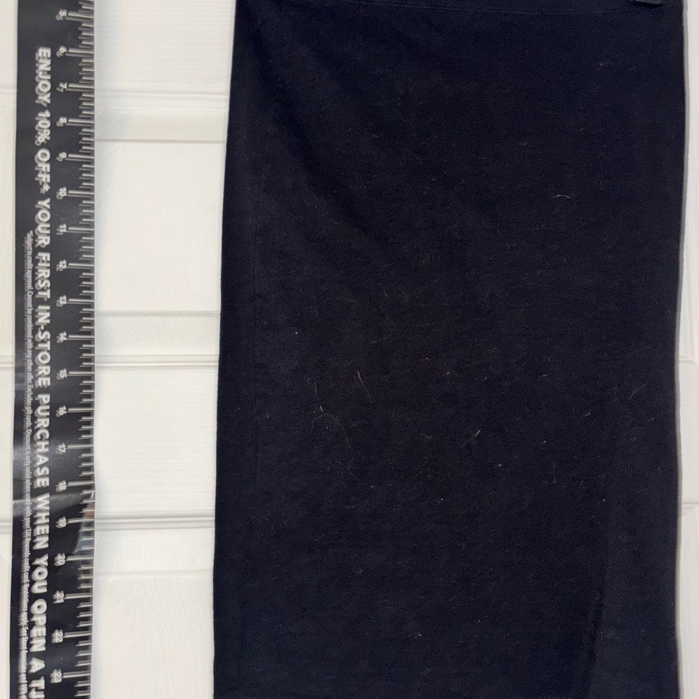 Elegant Black Pencil Skirt by hype size small tts rare nwot midi - Picture 4 of 7